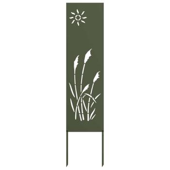 Garten dekoratives Panel Olivgrün 32 x 140 cm