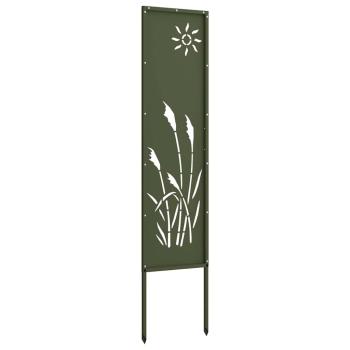 Garten dekoratives Panel Olivgrün 32 x 140 cm