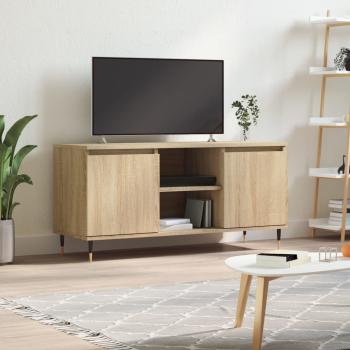 ARDEBO.de - TV-Schrank Sonoma-Eiche 104x35x50 cm Holzwerkstoff