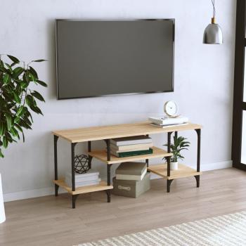 ARDEBO.de - TV-Schrank Sonoma-Eiche 102x35x45,5 cm Holzwerkstoff