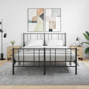 ARDEBO.de - Nachttische 2 Stk. Sonoma-Eiche 40x35x47,5 cm Holzwerkstoff