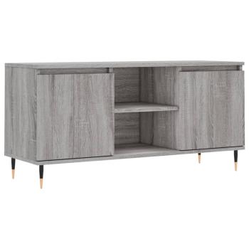 TV-Schrank Grau Sonoma 104x35x50 cm Holzwerkstoff