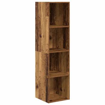 TV-Schrank Set mit Regal mit Speicher 3 pcs Altholz Holzwerkstoff
