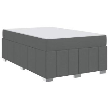 Bettgestell Dunkelgrau 120 x 200 cm Stoff