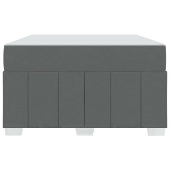 Bettgestell Dunkelgrau 120 x 200 cm Stoff