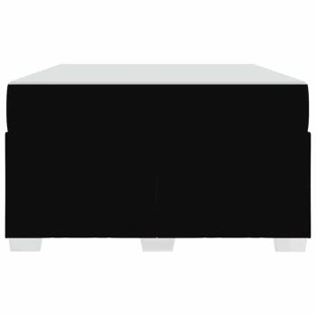 Bettgestell Schwarz 120 x 200 cm Stoff