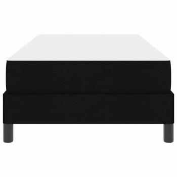 Boxspringbett Sonstiges Schwarz 80 x 200 cm Stoff