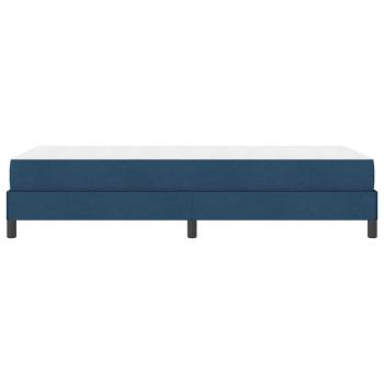 Boxspringbett Sonstiges Blau 90 x 190 cm Stoff