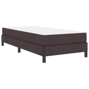 Boxspringbett Sonstiges Dunkelbraun 90 x 200 cm Stoff