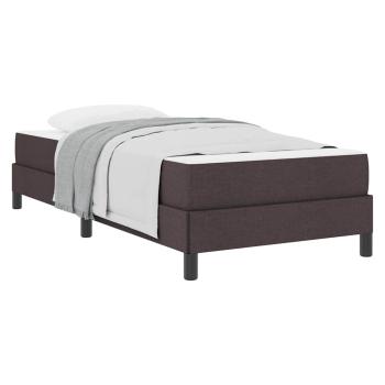Boxspringbett Sonstiges Dunkelbraun 90 x 200 cm Stoff