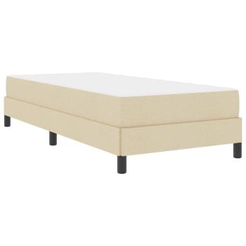Boxspringbett Sonstiges Creme 90 x 200 cm Stoff
