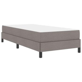 Boxspringbett Sonstiges Taupe 100 x 200 cm Stoff