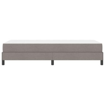 Boxspringbett Sonstiges Taupe 100 x 200 cm Stoff