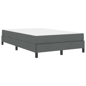 Boxspringbett Sonstiges Dunkelgrau 120 x 200 cm Stoff