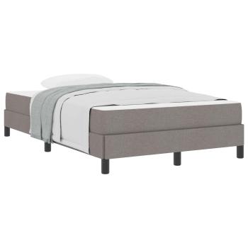 Boxspringbett Sonstiges Taupe 120 x 200 cm Stoff