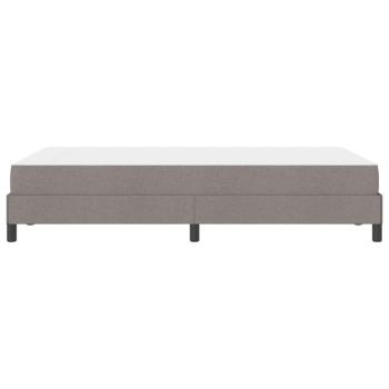 Boxspringbett Sonstiges Taupe 120 x 200 cm Stoff