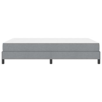Boxspringbett Sonstiges Hellgrau 140 x 200 cm Stoff