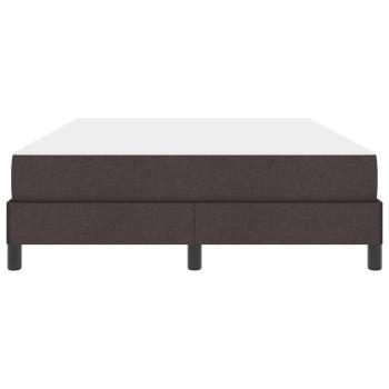 Boxspringbett Sonstiges Dunkelbraun 140 x 200 cm Stoff