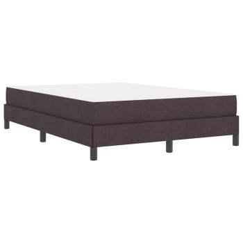 Boxspringbett Sonstiges Dunkelbraun 140 x 200 cm Stoff