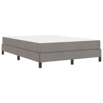 Boxspringbett Sonstiges Taupe 140 x 200 cm Stoff