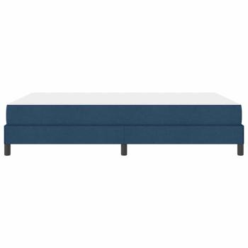 Boxspringbett Sonstiges Blau 140 x 200 cm Stoff