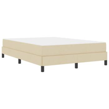 Boxspringbett Sonstiges Creme 160 x 200 cm Stoff
