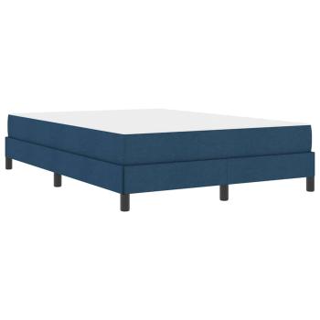 Boxspringbett Sonstiges Blau 160 x 200 cm Stoff