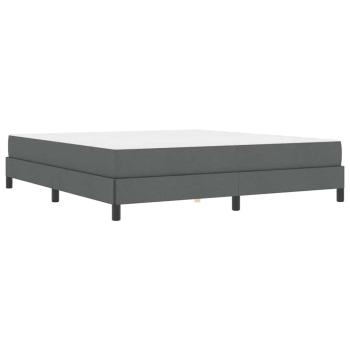 Boxspringbett Sonstiges Dunkelgrau 180 x 200 cm Stoff