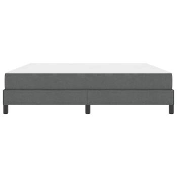 Boxspringbett Sonstiges Dunkelgrau 180 x 200 cm Stoff