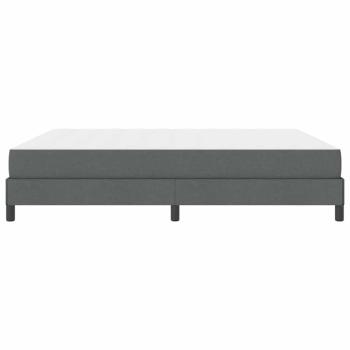 Boxspringbett Sonstiges Dunkelgrau 180 x 200 cm Stoff
