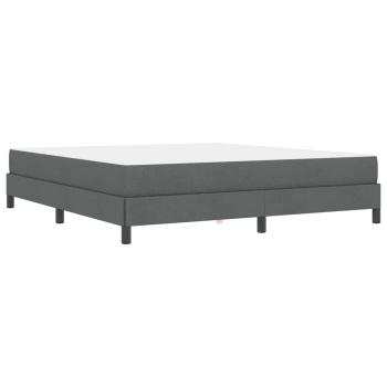 Boxspringbett Sonstiges Dunkelgrau 180 x 200 cm Stoff
