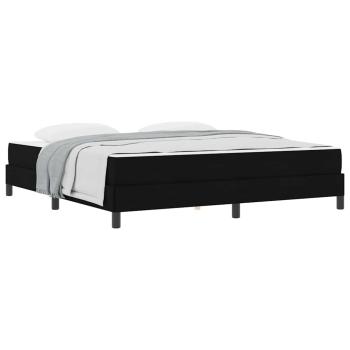 Boxspringbett Sonstiges Schwarz 180 x 200 cm Stoff