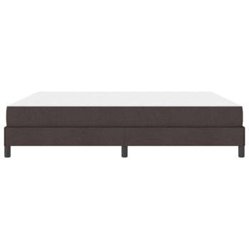 Boxspringbett Sonstiges Dunkelbraun 180 x 200 cm Stoff