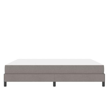 Boxspringbett Sonstiges Taupe 180 x 200 cm Stoff