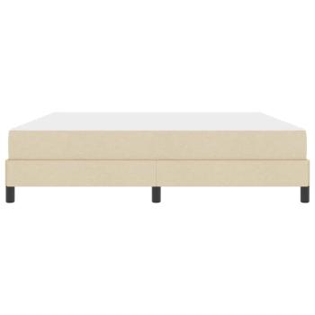 Boxspringbett Sonstiges Creme 180 x 200 cm Stoff