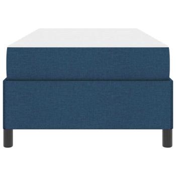Boxspringbett Hellgrau, Schwarz 80 x 200 cm
