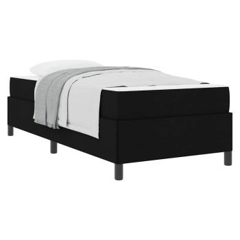 Boxspringbett Schwarz, Schwarz 100 x 200 cm