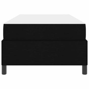 Boxspringbett Schwarz, Schwarz 100 x 200 cm