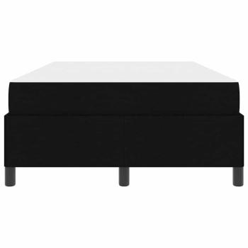 Boxspringbett Schwarz, Schwarz 120 x 190 cm