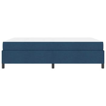 Boxspringbett Hellgrau, Schwarz 140 x 200 cm
