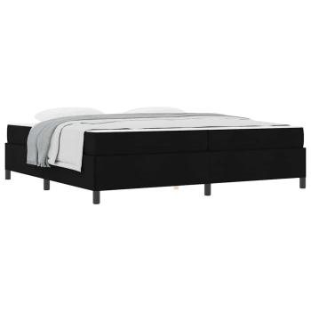 Boxspringbett Schwarz, Schwarz 200 x 200 cm