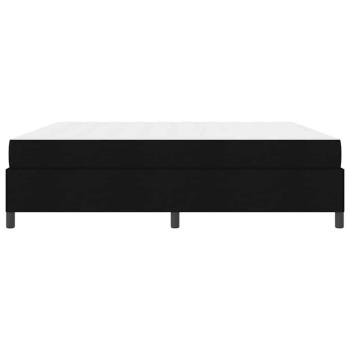 Boxspringbett Schwarz, Schwarz 200 x 200 cm