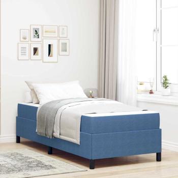 ARDEBO.de - Bettgestell Sonstiges Blau 90 x 200 cm Cordstoff