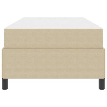 Bettgestell Sonstiges Hellgrün-Grau 100 x 200 cm Cordstoff