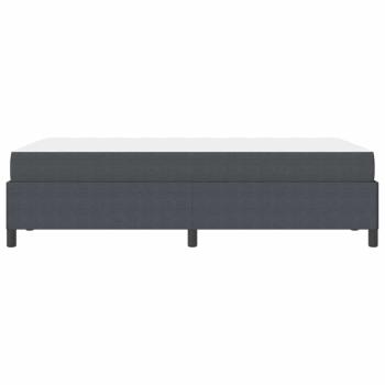 Bettgestell Sonstiges Dunkelgrau 120 x 200 cm Cordstoff