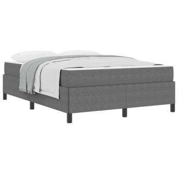 Bettgestell Sonstiges Hellgrau 140 x 190 cm Cordstoff