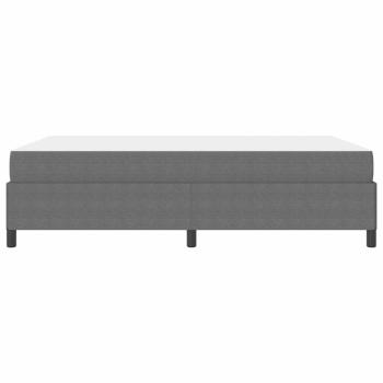 Bettgestell Sonstiges Hellgrau 140 x 190 cm Cordstoff