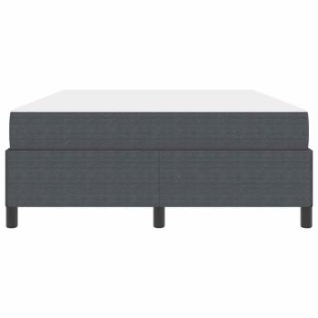 Bettgestell Sonstiges Dunkelgrau 140 x 190 cm Cordstoff