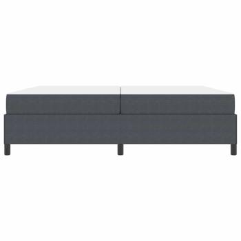 Bettgestell Sonstiges Dunkelgrau 100 x 200 cm Cordstoff