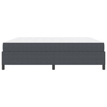 Bettgestell Sonstiges Dunkelgrau 100 x 200 cm Cordstoff